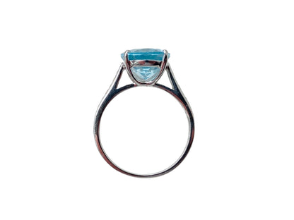 9ct Gold Topaz & Diamond Ring