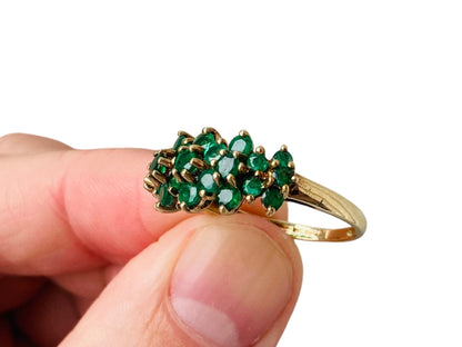 9ct Gold Emerald Ring