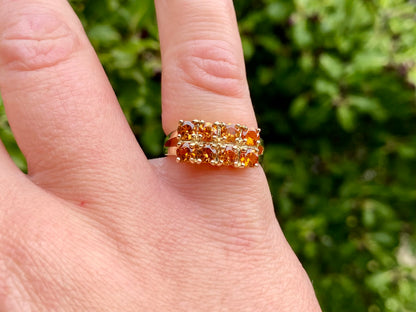 9ct Gold Citrine Ring