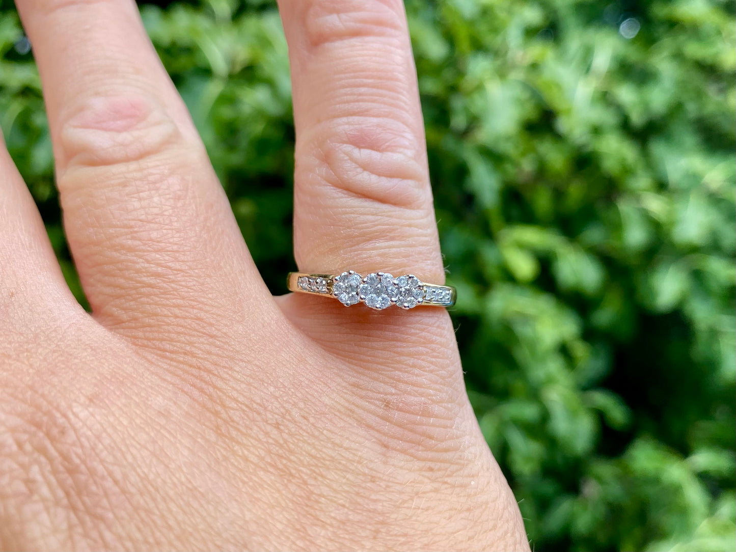 9ct Gold 0.25ct Diamond Ring