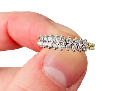Vintage 18ct Gold Diamond Ring