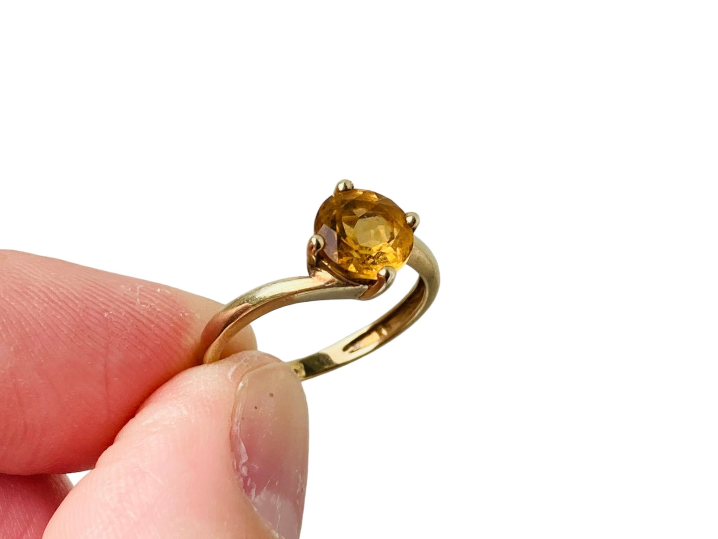 9ct Gold Citrine Ring