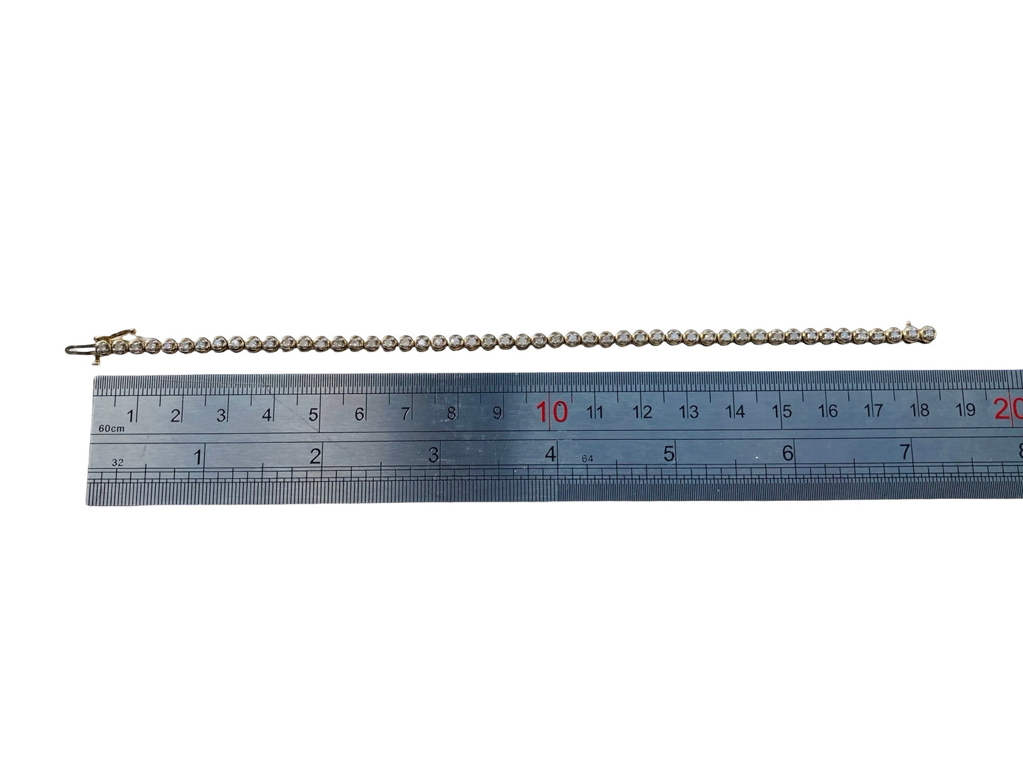 9ct Gold Diamond Bracelet