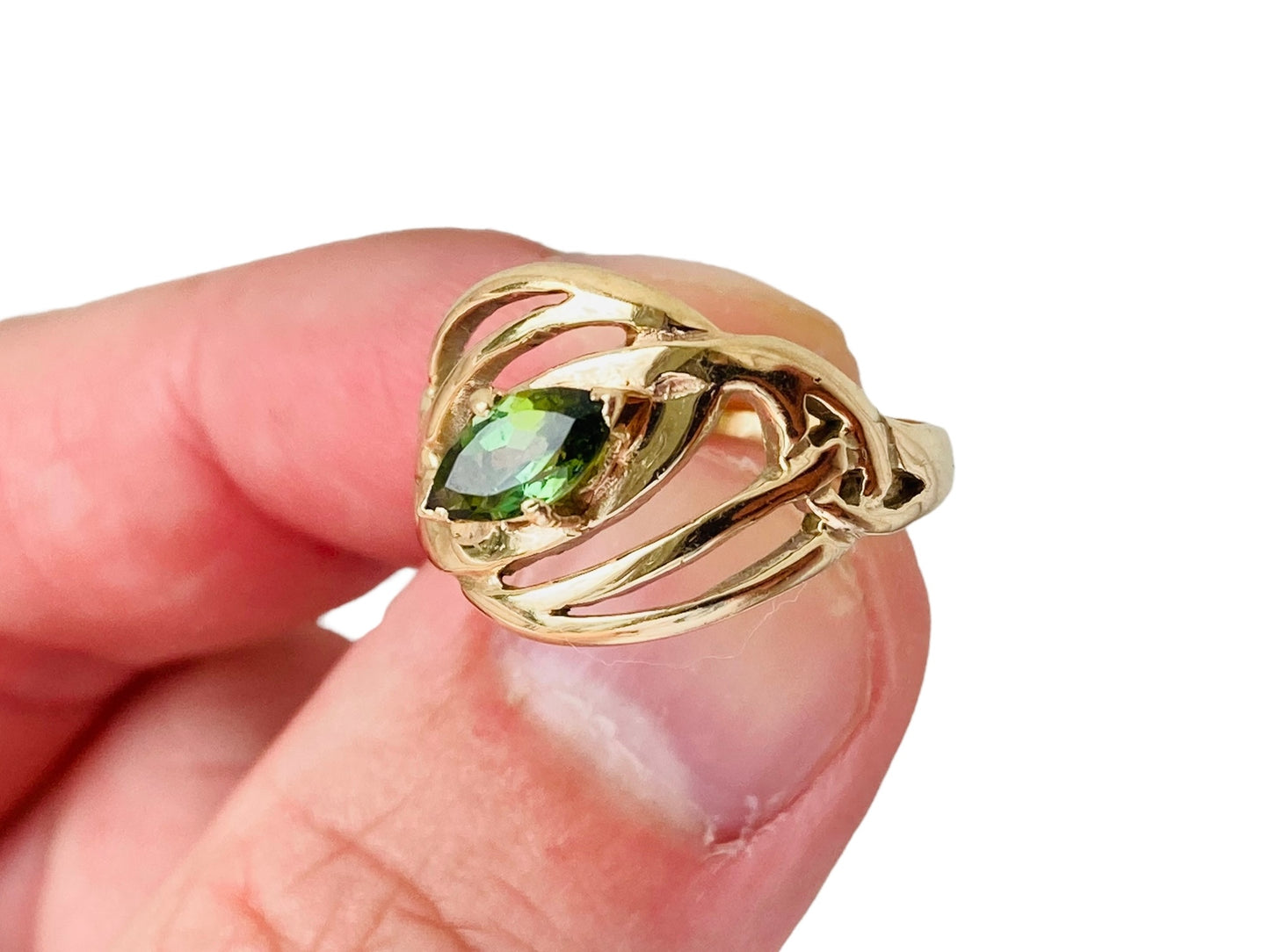 9ct Gold Tourmaline Ring