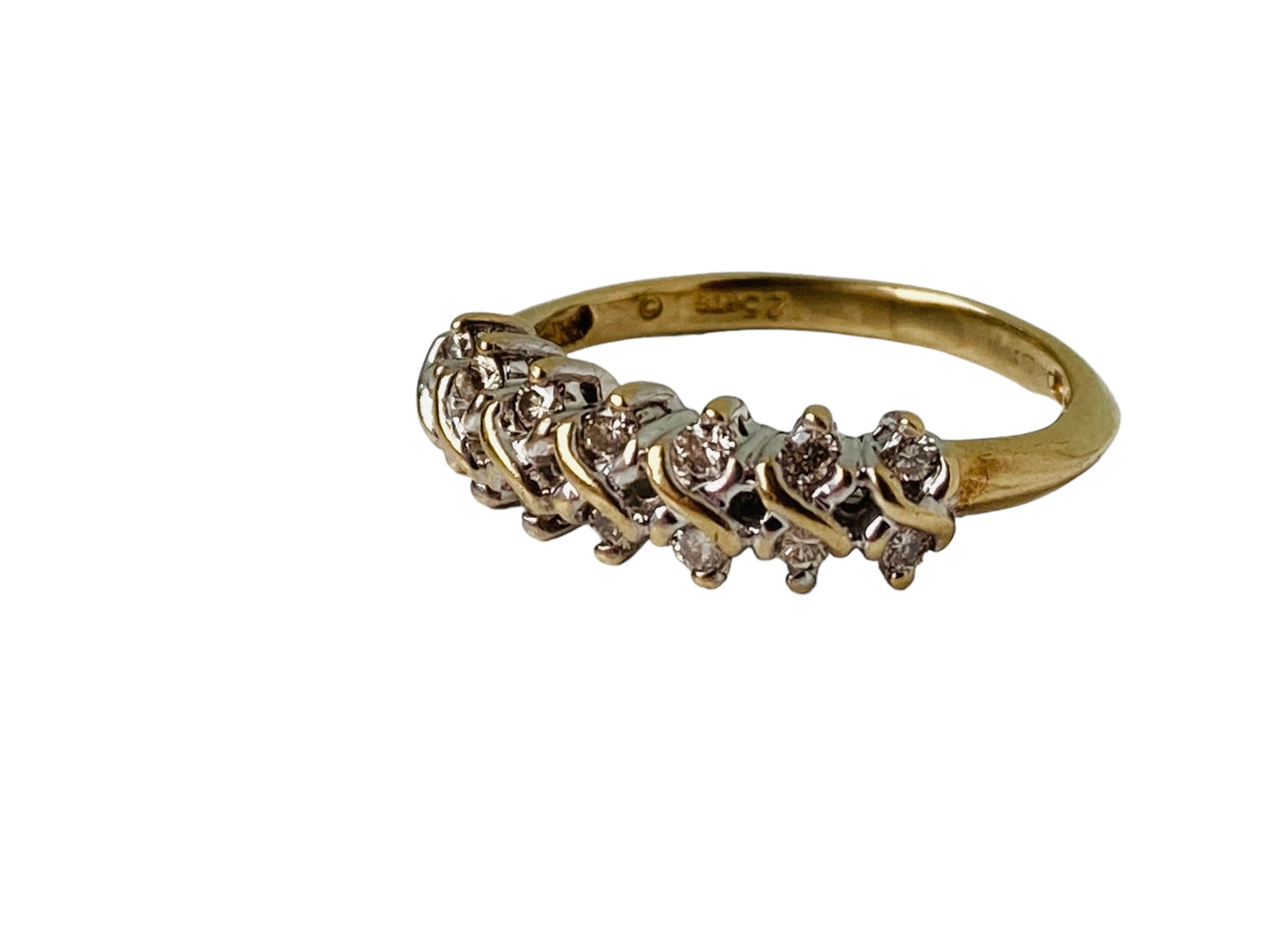 9ct Gold Diamond Ring