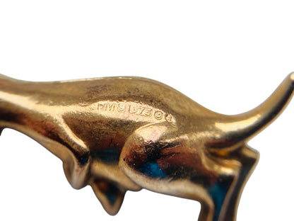 Vintage 9ct Gold Kangaroo with Joey Charm or Pendant