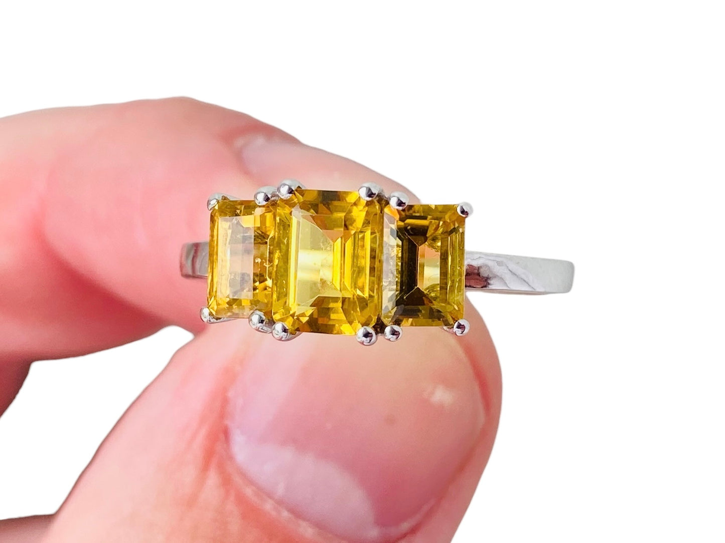 9ct Gold Citrine Ring