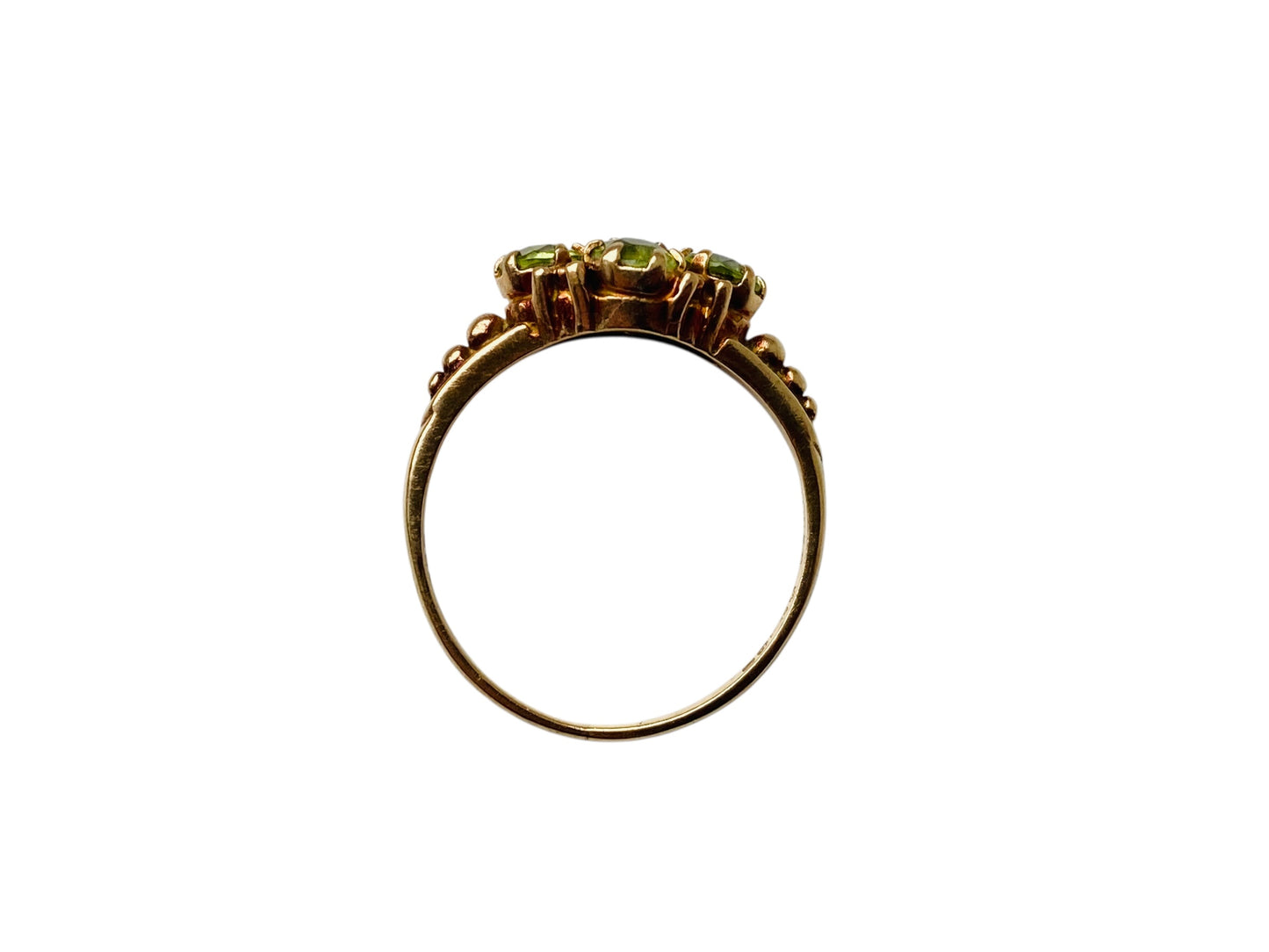 Vintage 9ct Gold Peridot Ring
