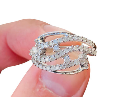 9ct Gold Diamond Ring