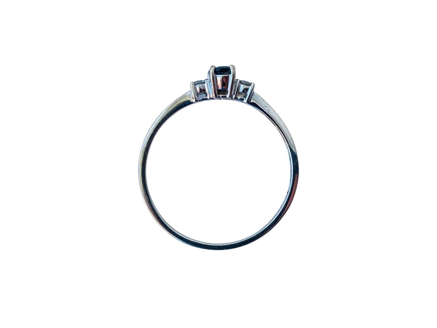 18ct Gold Sapphire & Diamond Ring