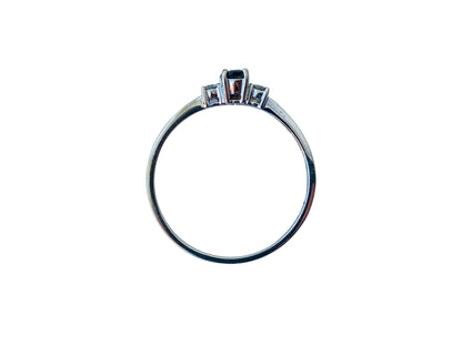 18ct Gold Sapphire & Diamond Ring