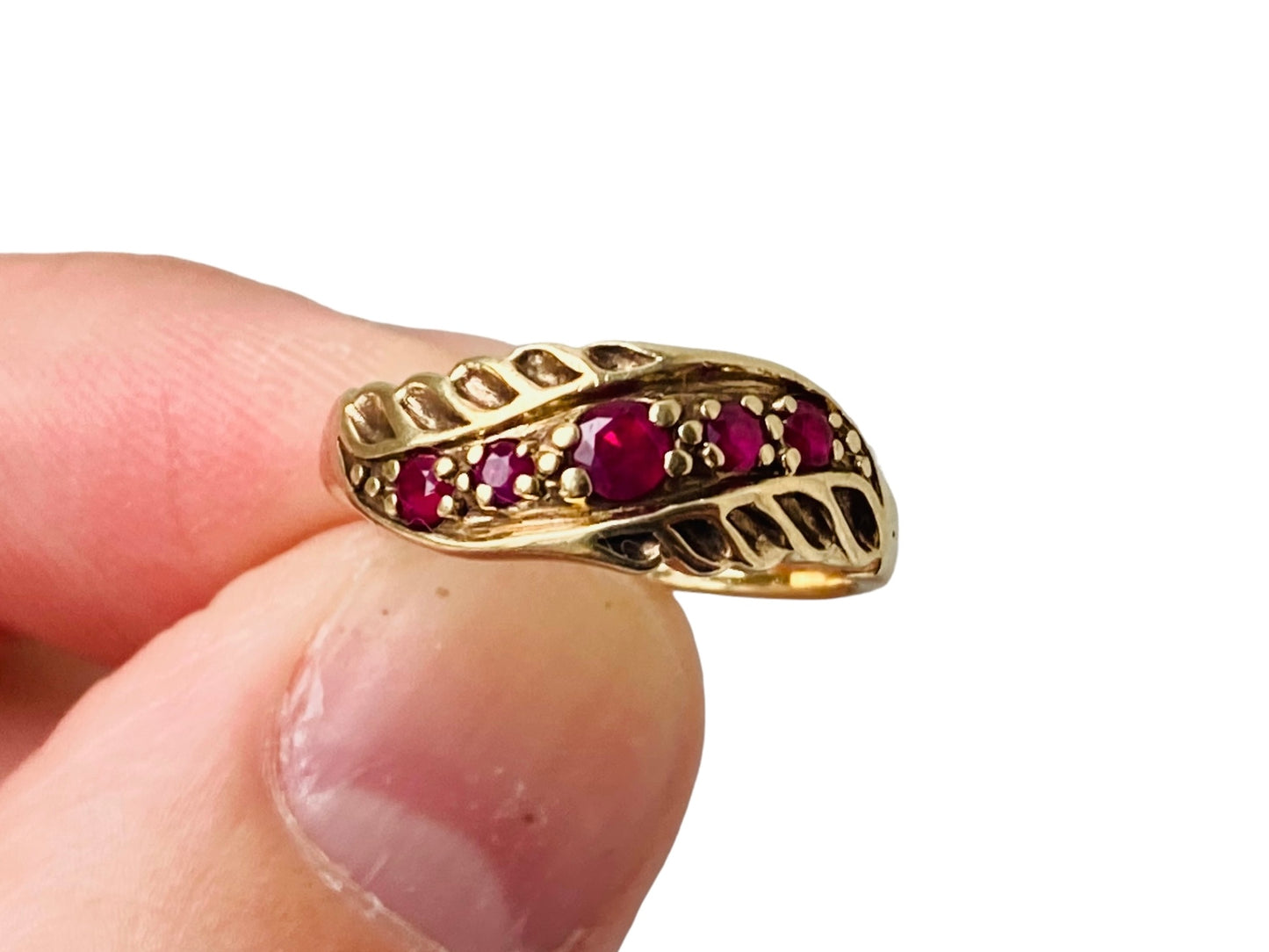 9ct Gold Ruby Ring