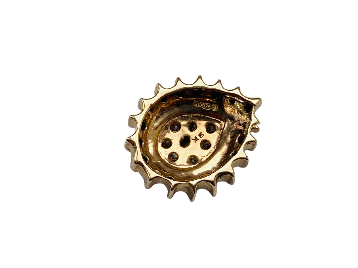 9ct Gold Diamond Pendant