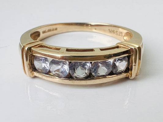 9ct Gold Tanzanite Ring