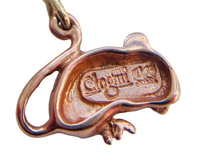9ct Gold Clogau Mouse Pendant