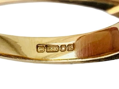 Vintage 18ct Gold Five-Stone Diamond Ring