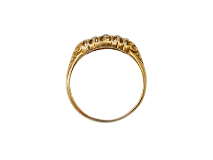 Antique 18ct Gold Diamond Ring
