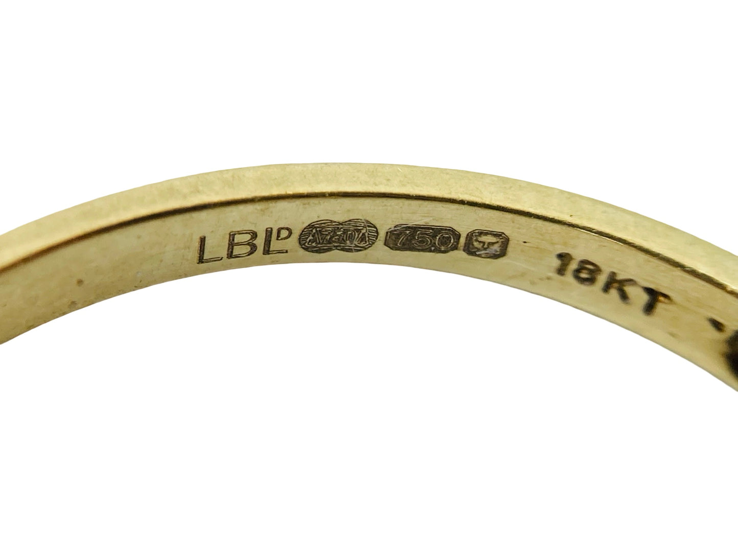 18ct Gold Seven-Stone 0.25ct Diamond Ring