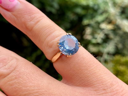 Vintage 9ct Gold Topaz Ring