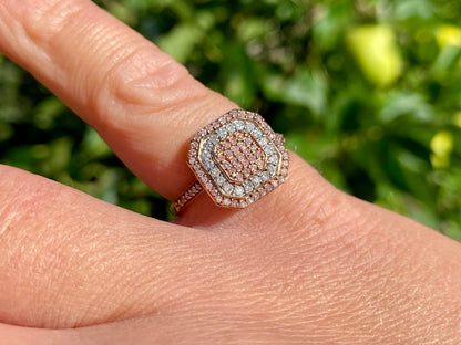 9ct Gold Diamond Ring