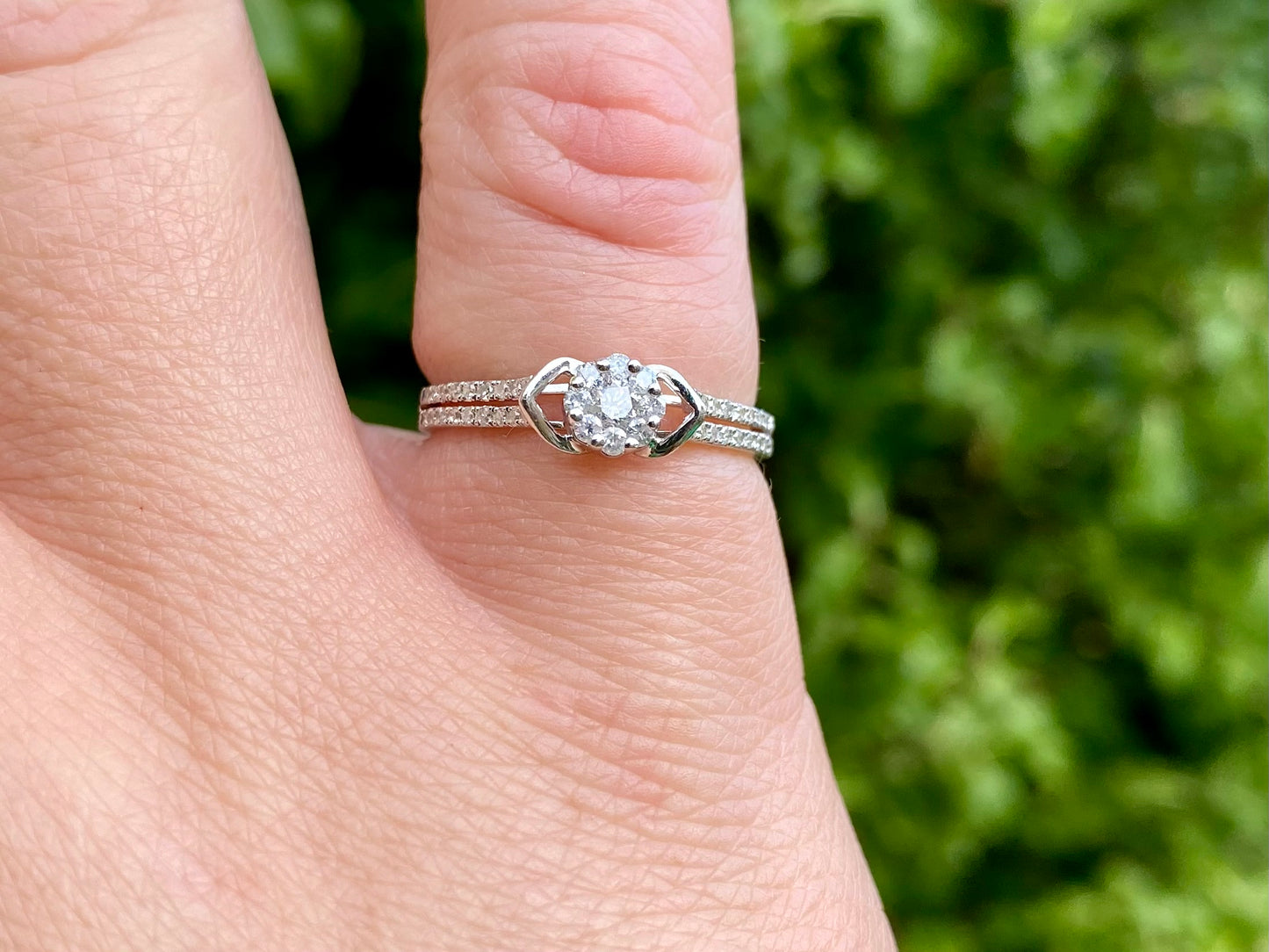 9ct Gold 0.29ct Diamond Ring