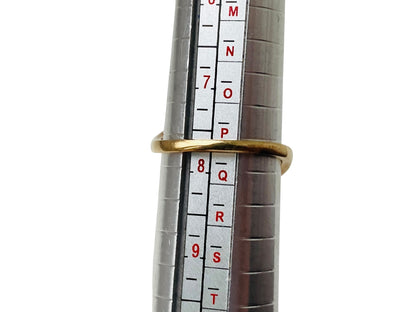 9ct Gold Diopside & Diamond Ring