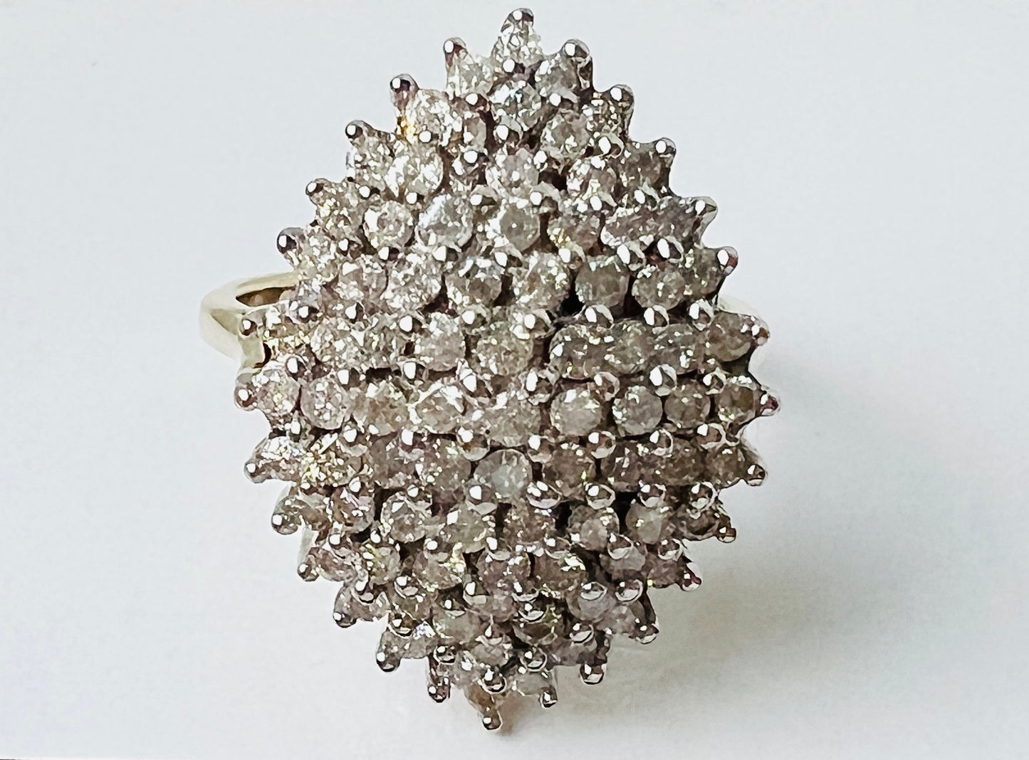 10ct Gold Diamond Ring