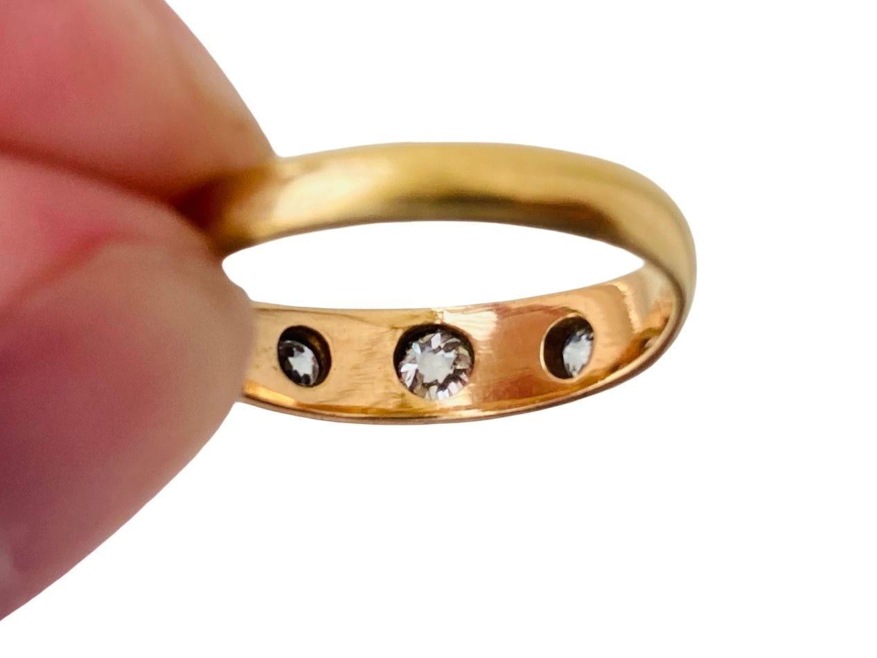 Antique 18ct Gold Diamond Ring