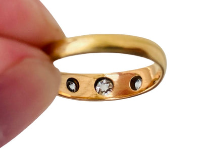 Antique 18ct Gold Diamond Ring