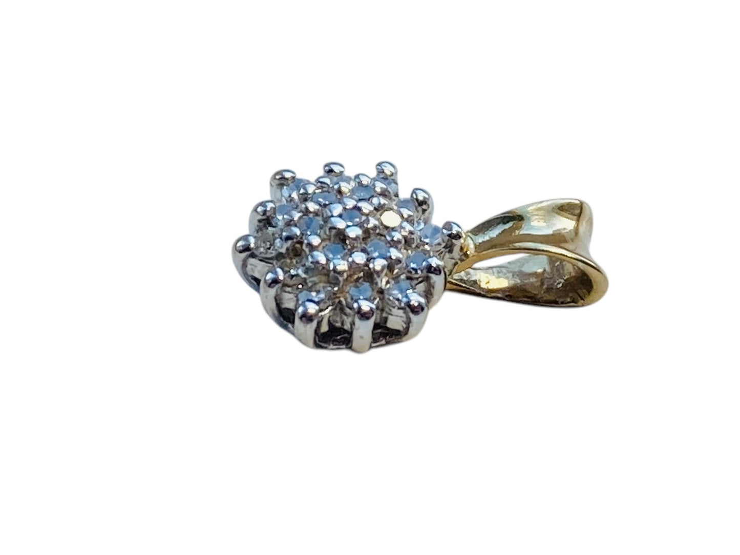 9ct Gold Diamond Pendant