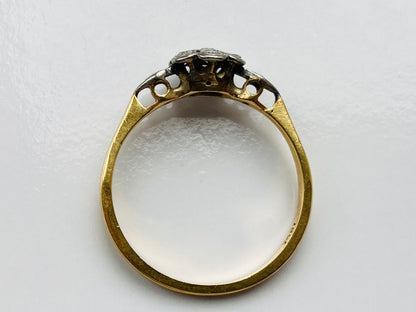 Antique 18ct Gold Diamond Ring