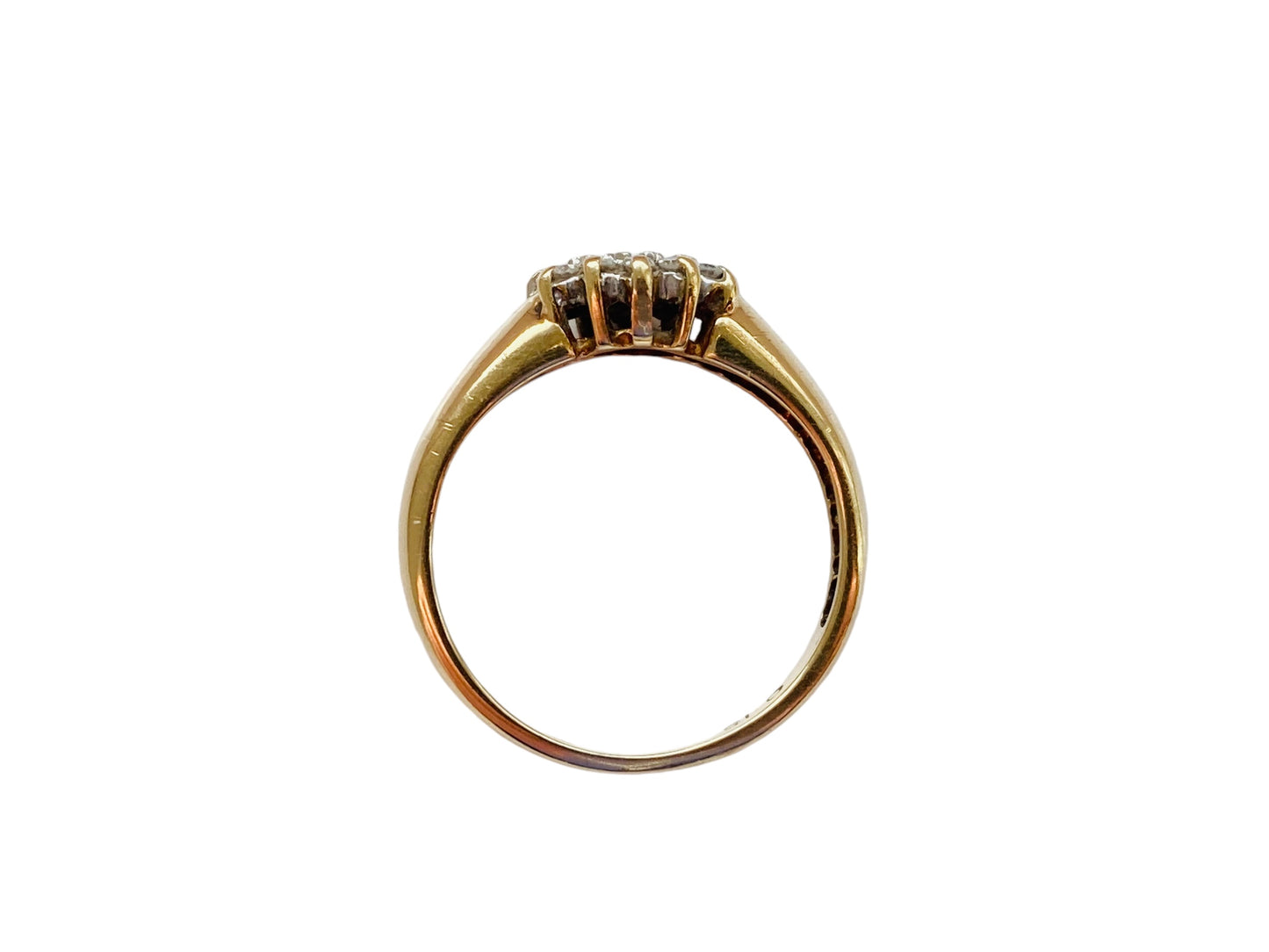 Vintage 9ct Gold Diamond Ring