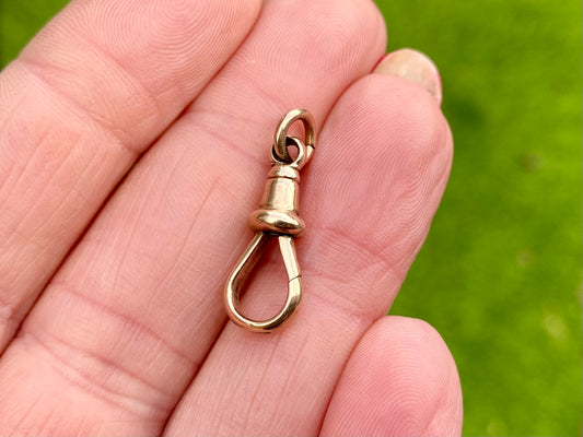 Antique 9ct Gold Dog Clasp