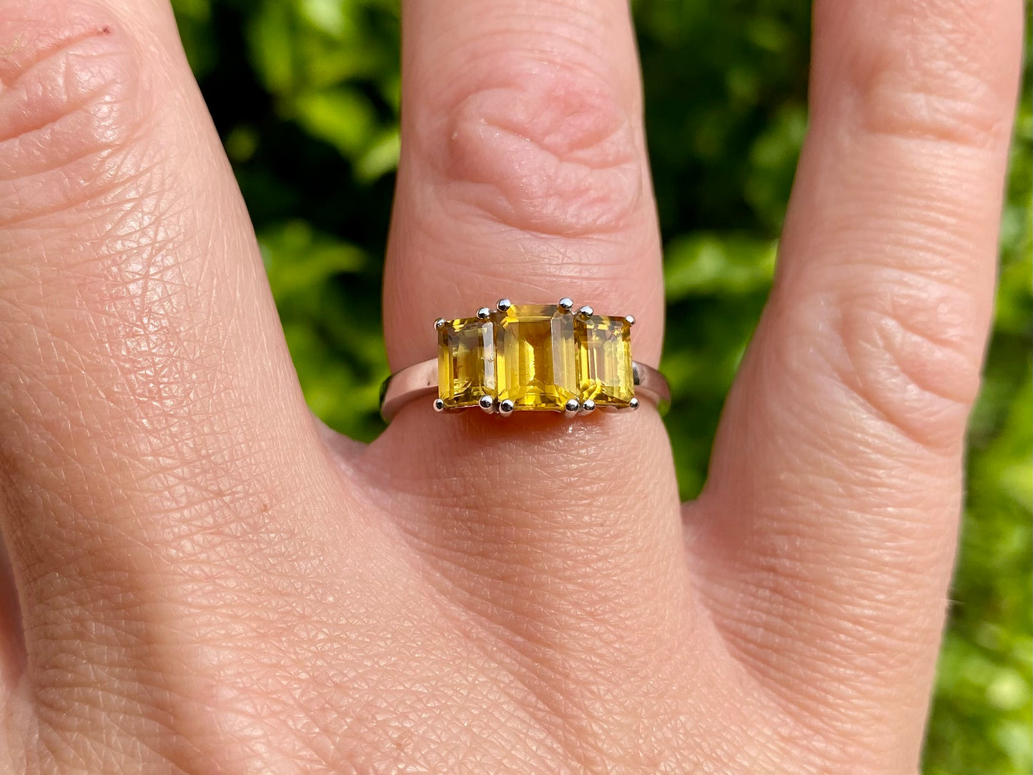 9ct Gold Citrine Ring
