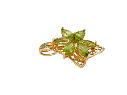 9ct Gold Peridot Pendant