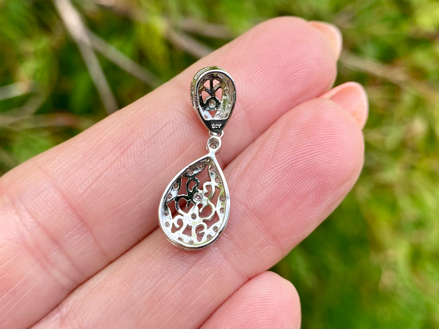 9ct Gold Diamond Pendant