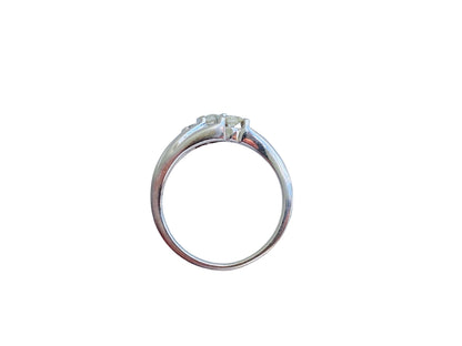 9ct Gold Three-Stone Diamond Ring