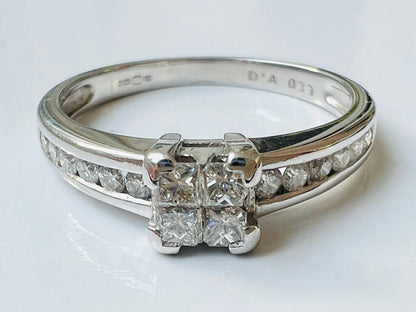 18ct Gold Diamond Ring