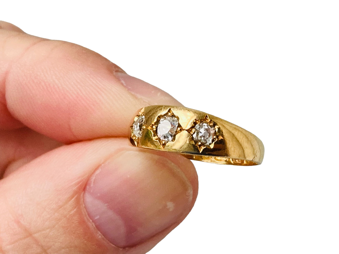 Antique 18ct Gold Diamond Ring