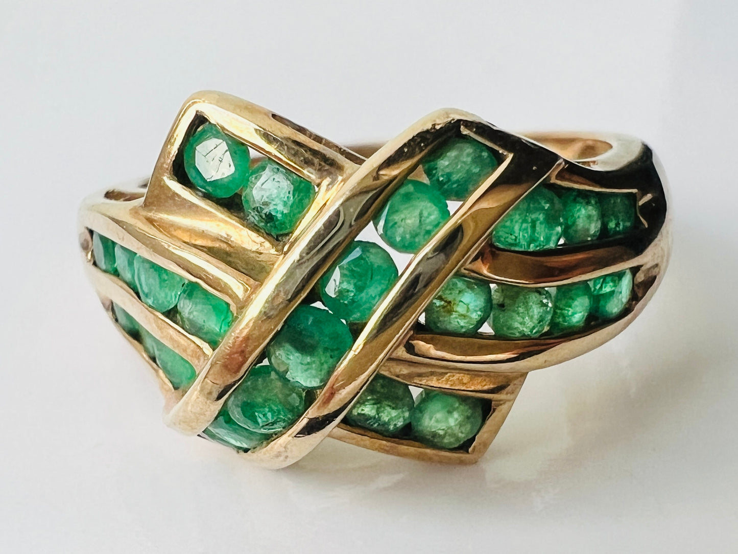 9ct Gold Emerald Ring