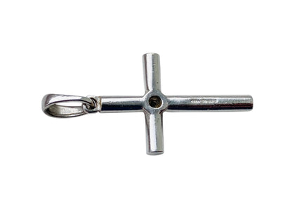 9ct Gold Diamond Cross Pendant