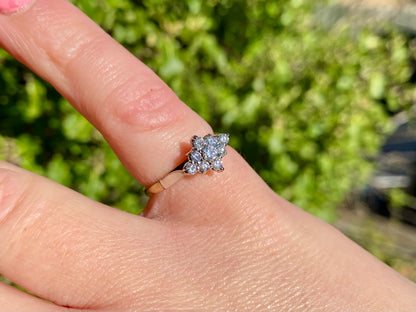 Vintage 9ct Gold 0.41ct Diamond Ring