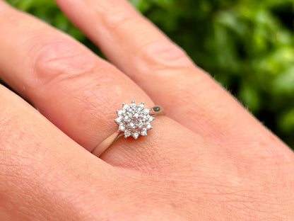 9ct Gold Diamond Ring