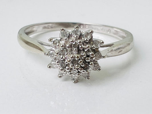 9ct Gold Diamond Ring