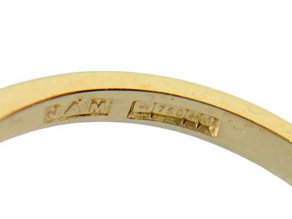 Vintage 18ct Gold Sapphire & Diamond Ring
