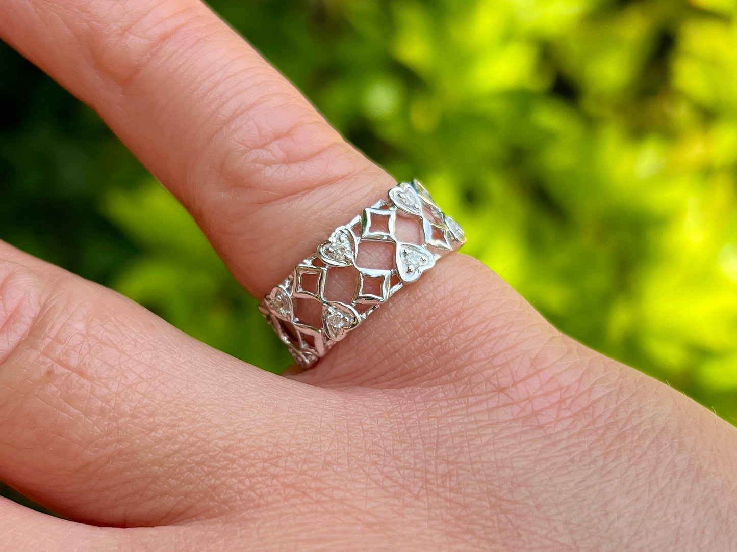 9ct Gold Diamond Ring