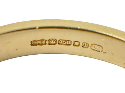 18ct Gold Ruby & Diamond Ring