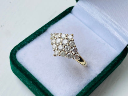 9ct Gold Diamond Ring