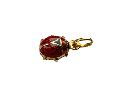 14ct Gold Ladybug Pendant