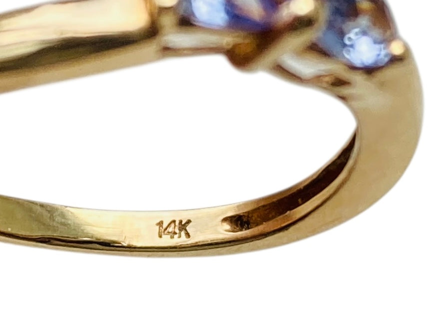 14ct Gold Tanzanite Ring